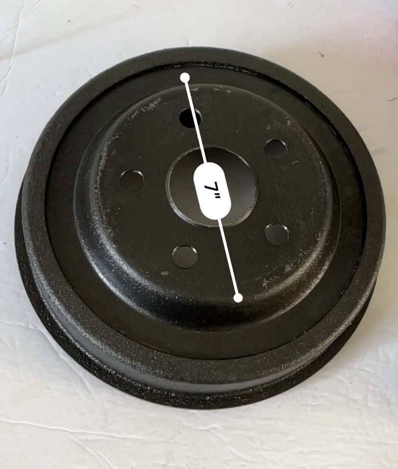 1 件装后盘式制动鼓适用于 2001 - 2003 2004 2005 年 Equinox Aztek Torrent Vue — 第 3/4 张图片