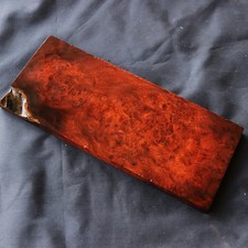 Amboyna Burl Blank 110 270 13mm Exotic Wood For Custom Projects 1365
