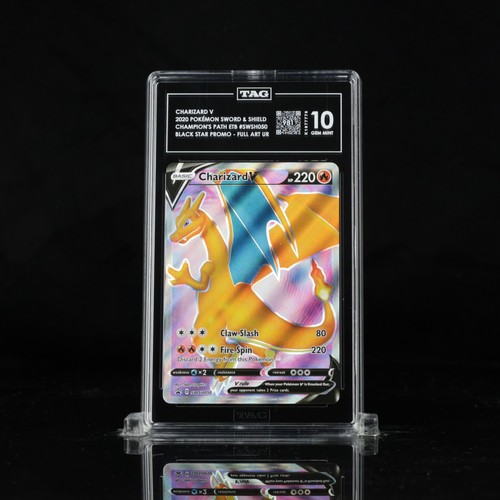 Charizard V graded TAG 10 for sale on eBay