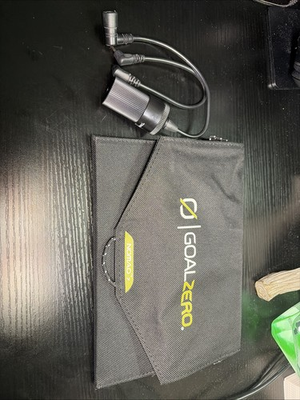 #ad Goal Zero Nomad 7 Solar Panel Charger Portable Hiking Travel No Battery Pack $24.99