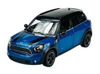 Rastar Mini Cooper S Countryman R60 Blau 1:24 Die Cast Metal Model New Box 56400
