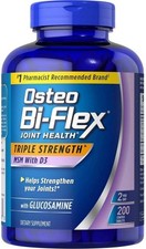 Osteo Bi Osteo Bi Flex Integratore Glucosmina 1500 Mg Vitamina D 1000IU (200Count)