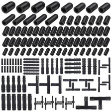 115pcs Nylon Vacuum Connectors 63 Pcs Assorted Vacuum Plugs Hose End Caps As... 115pcs Nylon Vacuum Connectors 63 Pcs Assorted Vacuum Plugs Hose End Caps As...