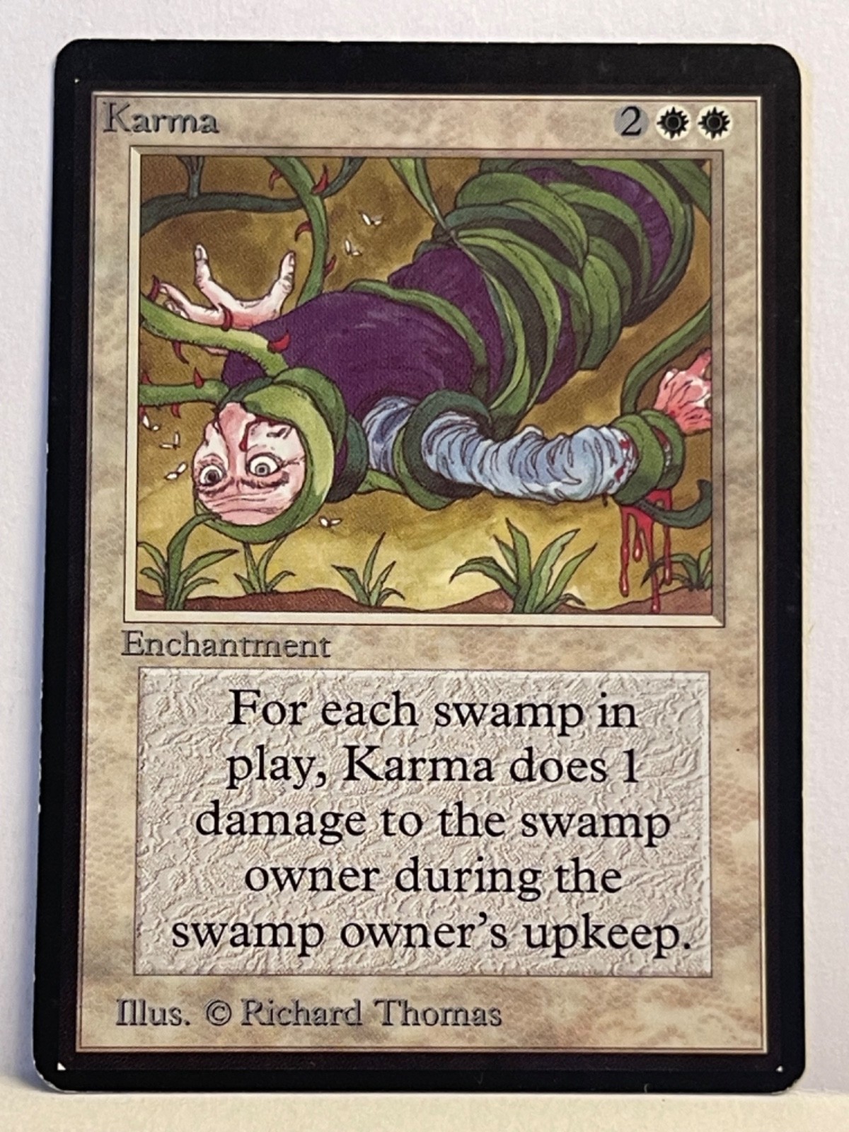 Karma Beta NM-/LP MTG Magic the Gathering i