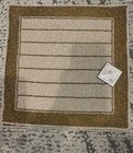 Waterford Linens Glass Bead Mat 14" Square  Set Of 3