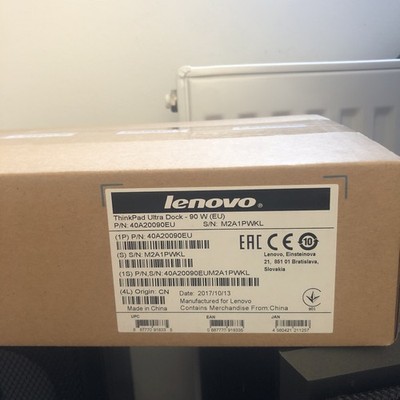   Dockingstation Lenovo ThinkPad Ultra Dock inkl. Netzteil 90W 40A20090EU
