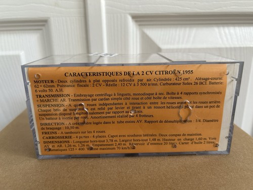 Norev 1/43 Scale Citroen 2CV Camionette Postes model Van Ref: 156016 - Picture 6 of 9