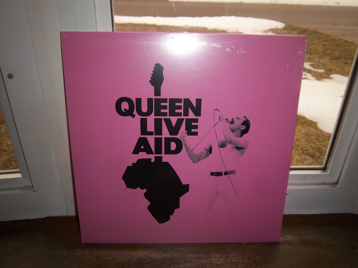 Queen Live , De Lane Lea Studios 1985 Factory Sealed Record LP
