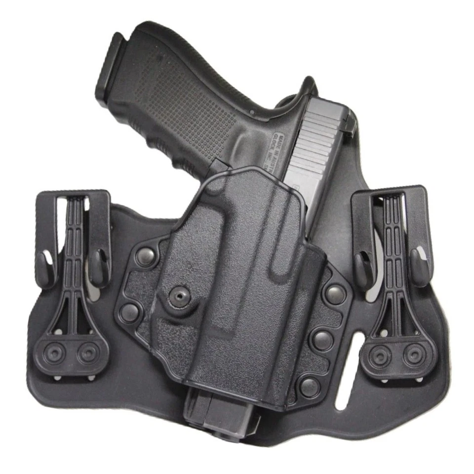 Blackhawk Leather Tuckable IWB Pancake Holster for GLOCK 17/22/31 Size 00 Black - Image 2 of 3