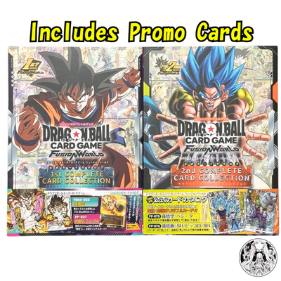 ドラゴンボール　1st 2nd COMPLETE CARD COLLECTION Dragon Ball Card Game Fusion World 1st 2nd Complete Card