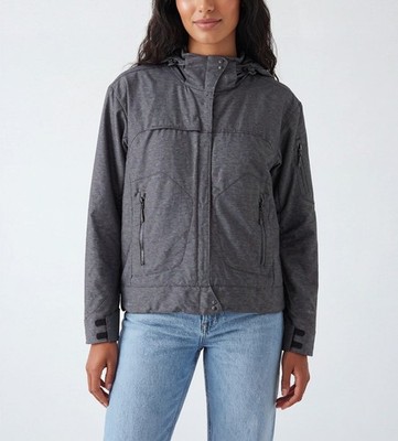 Columbia Titanium Omni Tech Jacke Damen Groß Ski Schnee Rock Gesteppt Kapuze