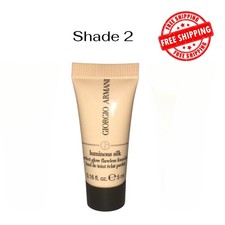 2x  ARMANI - Luminous Silk Foundation - Shade 2 - 5ml