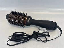 L’ange AB313 2 in 1 Volumizing Brush Hair Dryer 3” Black Lange Tested Working