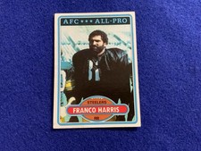 Franco Harris 1980. Topps football card
