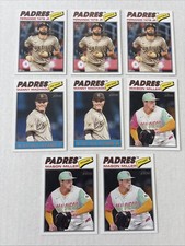 2026 Topps Heritage San Diego Padres Lot (8) Fernando Tatis Jr Manny Machado