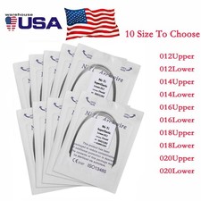 10 packs Dental Orthodontic Arch Wire Niti Round For Brackets Braces