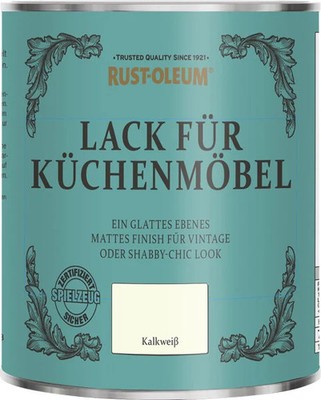 Rust-Oleum Lack für Küchenmöbel 750 ml kalk weiß  Kreidefarbe