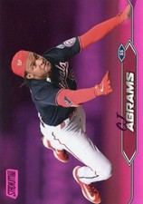 2024 Topps Stadium Club - C.J. Abrams #222 Pink Foil Nationals