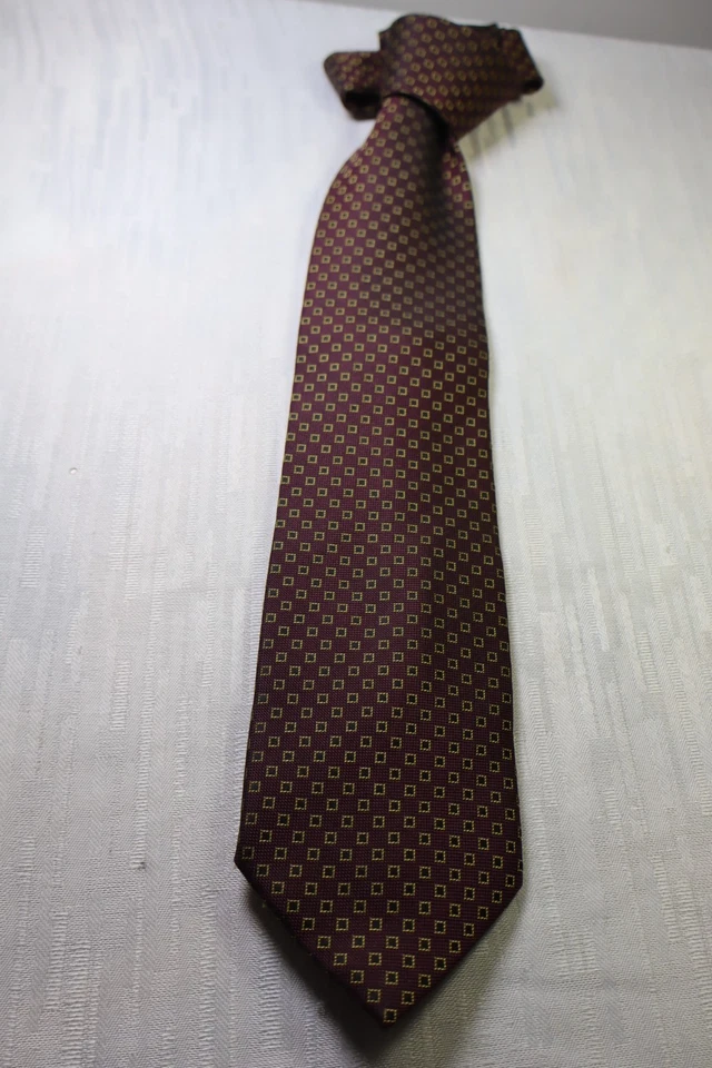 A.Basile Self Tipped Silk Tie Necktie Made IN Italy Vintage Classic - Image 4 of 4