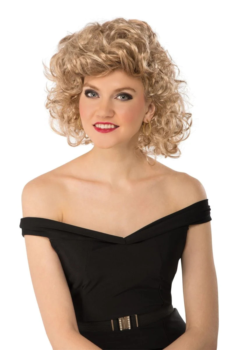 Peluca Grease Bad Sandy para mujer