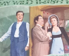 1947 MY WILD IRISH ROSE Dennis Morgan Andrea King Lobby Card Poster Original