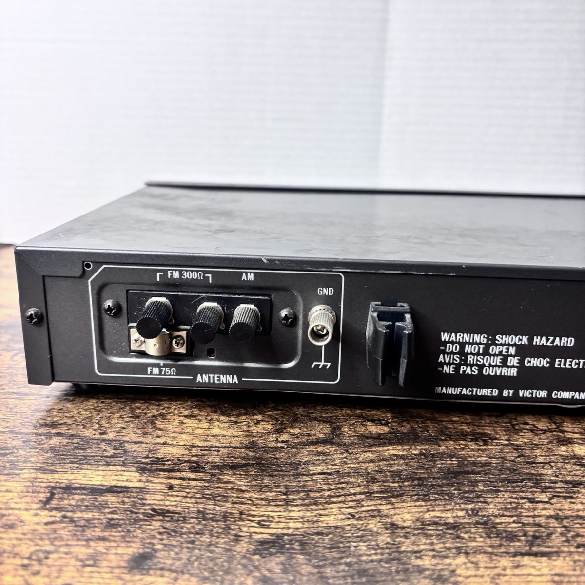 Vintage JVC T-GX2 Synthesizer Digital Stereo AM/FM Tuner Made In