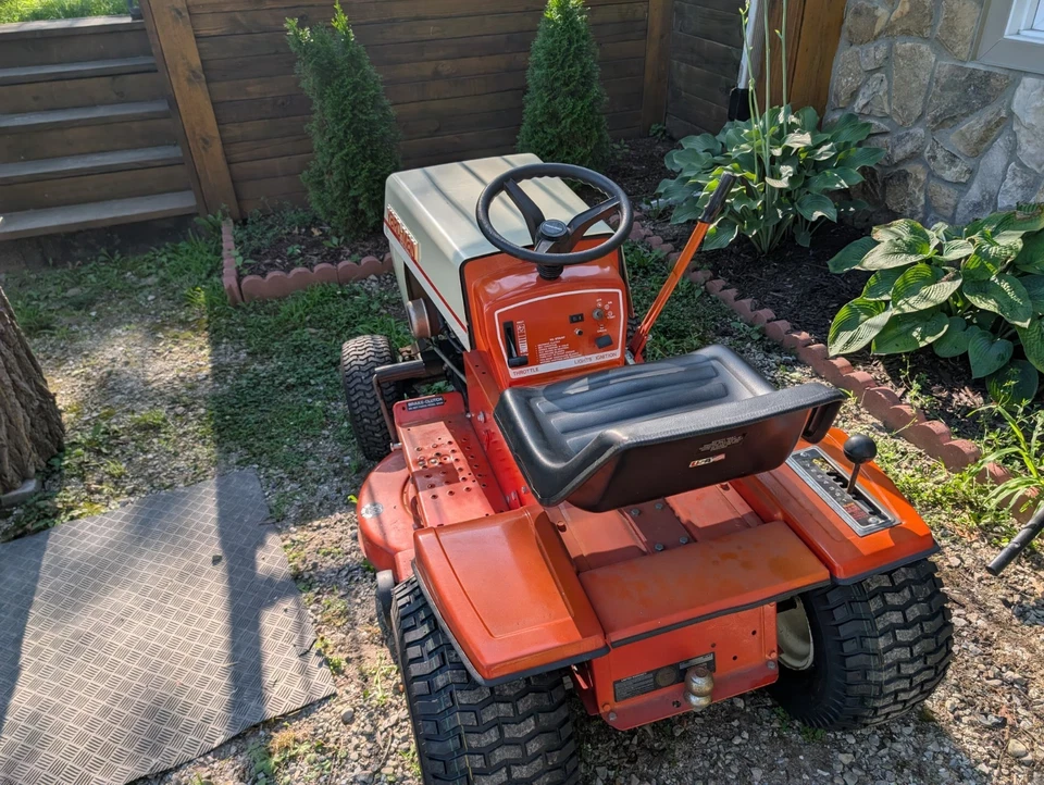 Трактор/газонокосилка, «Yardman», 7-скоростная коробка передач, б/у, очень хорошее состояние товара - Изображение 2 из 4