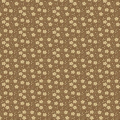 ANDOVER - Always and Forever by Renee Nanneman - Blossoms - Coffee ,1/4 yard