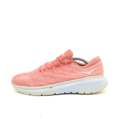 Hoka One Damen Cavu 3 Sportschuh Rosa Mesh Low-Top Dämpfung Laufschuhe EU 40