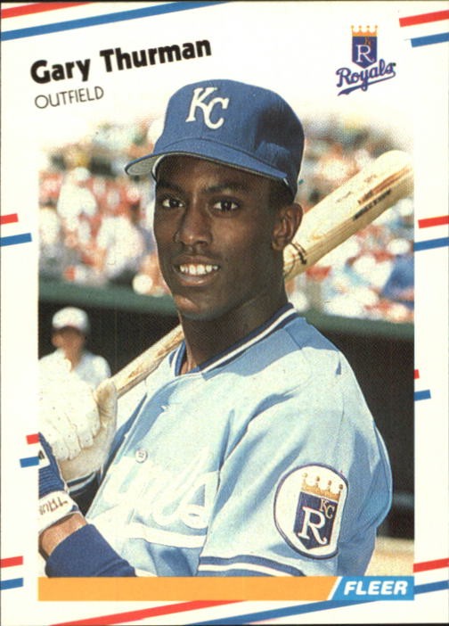 1988 Fleer Glossy #272 Gary Thurman - BB
