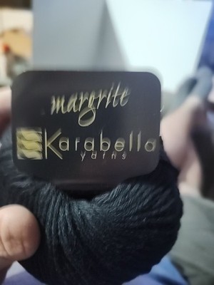 Karabella Yarns Margrite 80%extra fine Merino Collection Lot Of 9 Black