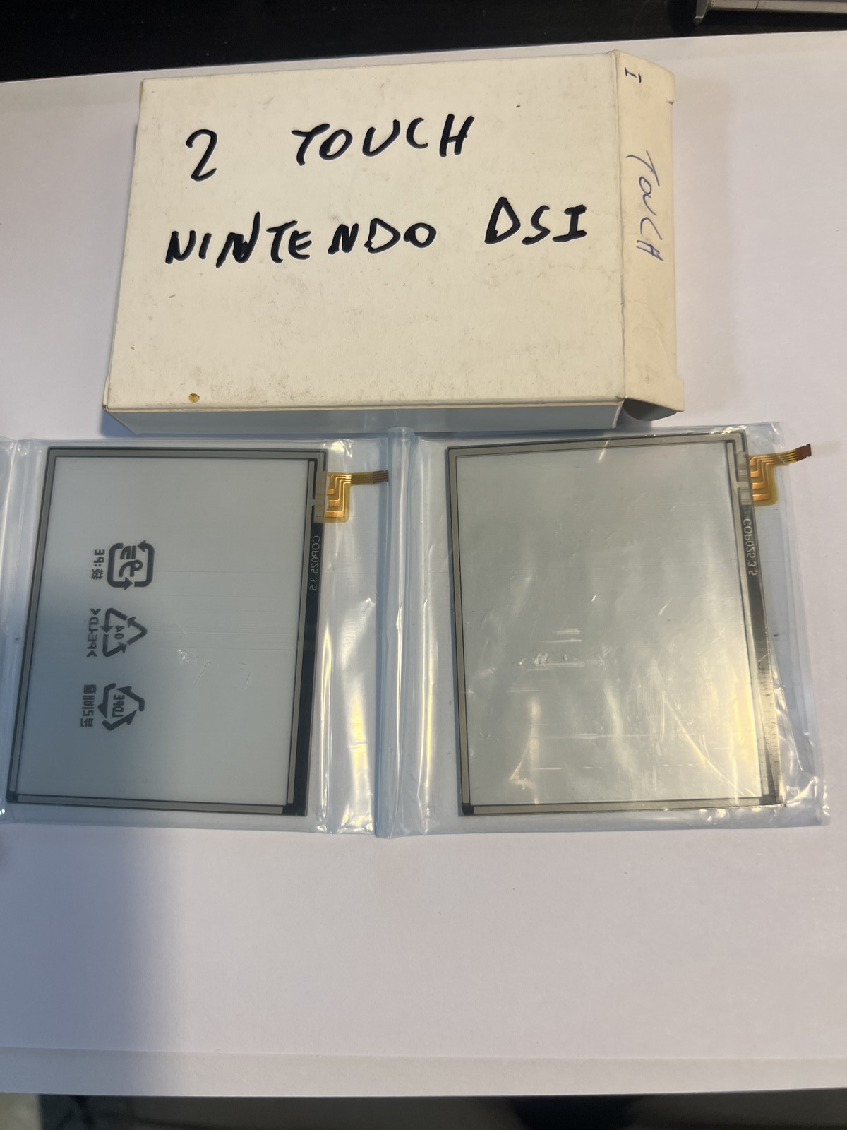 LD Set 2 pezzi Touch Screen di Ricambio inferiore per Nintendo DSi