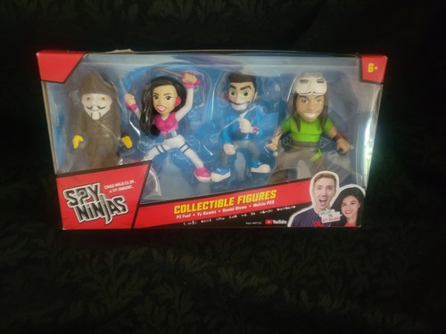 NEU Spy Ninjas Sammelfigur 4er Pack Multicolor Spielfiguren