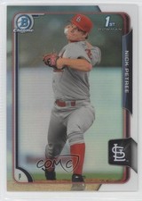 2015 Bowman Chrome Prospects Refractor 330/499 Nick Petree #BCP84 4z4