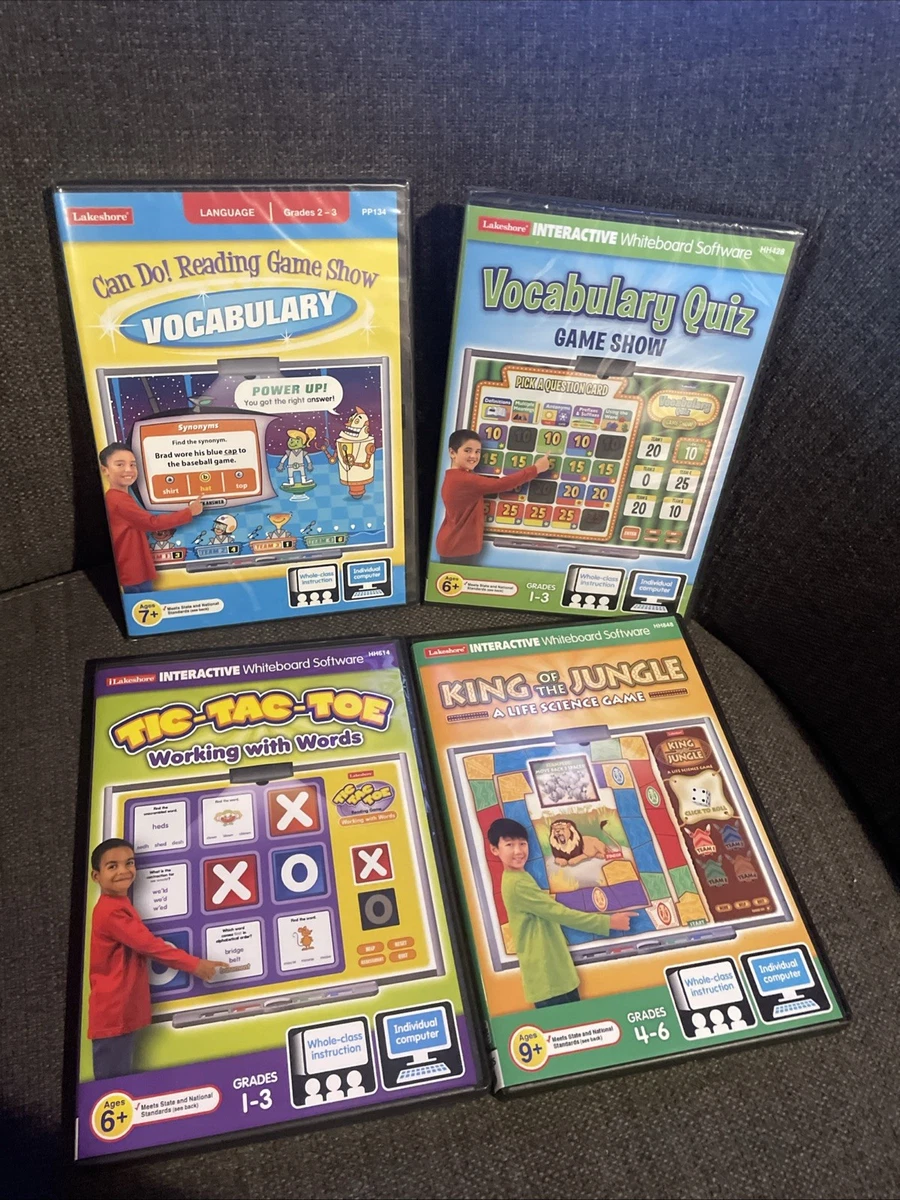 Children's Reading & Language Software CDs - English Version for