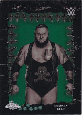 Bronson Reed | Famed Phantoms | Green Refractor /99 | WWE 2025 Topps Cactus Jack