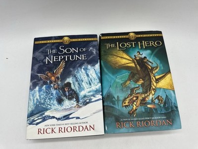 The Lost Hero Book One And Two by Riordan, Rick HC/DJ Both 1st Editions