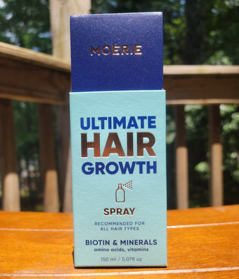 MOERIE Ultimate Hair Growth Spray 150ml Biotin Caffeine Hair Treatment New