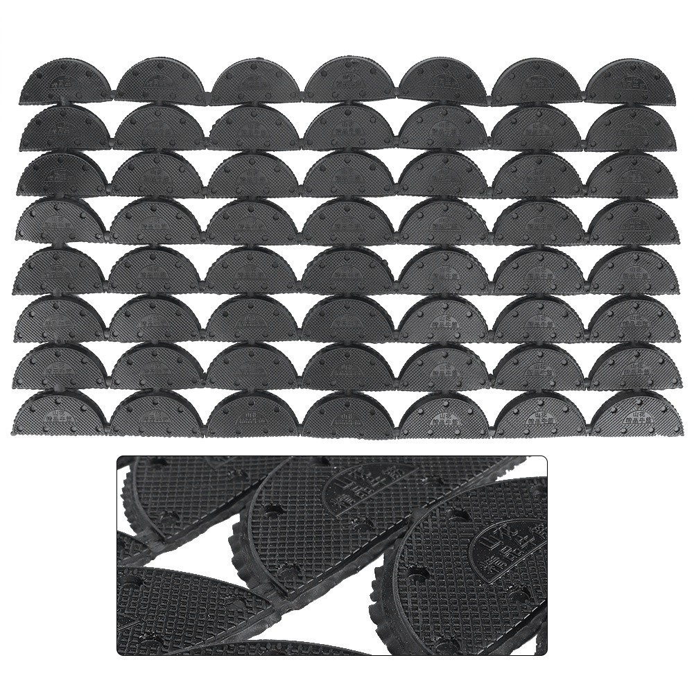 56Pcs Anti Slip Rubber Heel Savers For Shoe Repairing Accessories