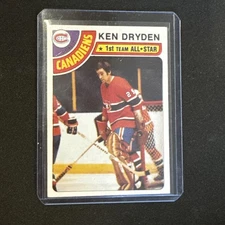 1978-79 Topps #50 Ken Dryden Montreal Canadiens Near Mint or Better