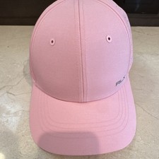Ralph Lauren RLX Pink Women's Adjustable Baseball Cap Logo Strap Polyester