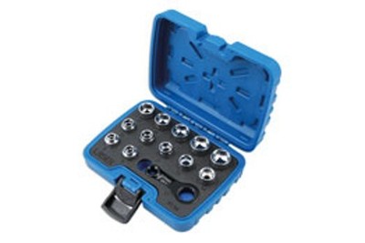 LASER TOOLS Ratschen-Ringschlüssel 9138 Chrom-Vanadium-Stahl