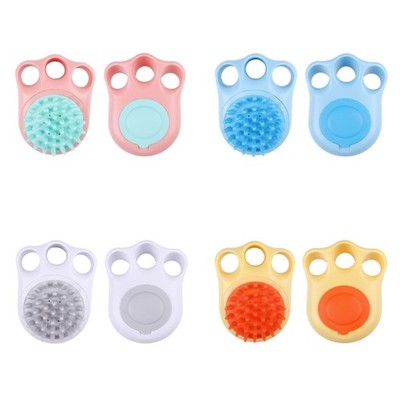 Pet Cleaning&Grooming Supplies Kitten/Puppy Massage Brush Shampoo Dispenser