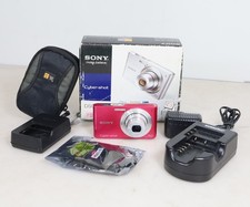 Sony 14.1MP Pink Digital Camera with Charger and Box DSC-W610