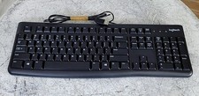 LOGITECH K120 820-009241 Wired Keyboard USB SEE NOTES