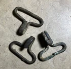 Three Civil War knapsack buckles-Found Fort Craig New Mexico in the 1960's