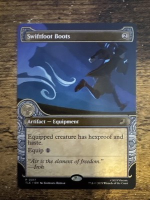 Arcane Signet, Swiftfoot Boots, Sol Ring (Avatar - Magic The Gathering - ATLA