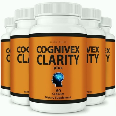 Cognivex Clarity Plus Capsules, Advanced Formula for Brain Health & Memory - 5PK