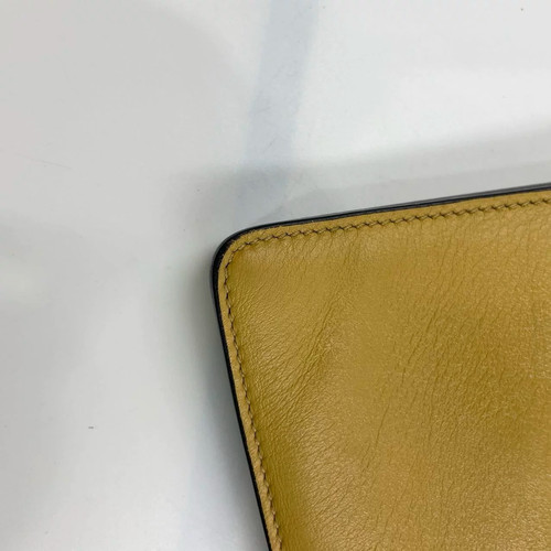 Original Chloe Faye Schultertasche gelb Kalbsleder - Bild 12 von 12