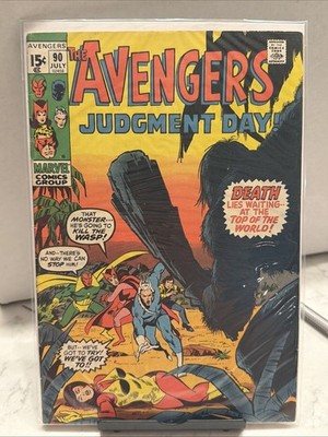 The Avengers #90 (Marvel Comics July 1971) Nice Copy